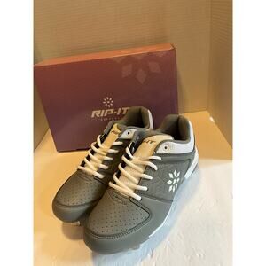 Rip-It Diamond Softball Cleats Women’s Size 8 Charcoal White Metal Spike NIB